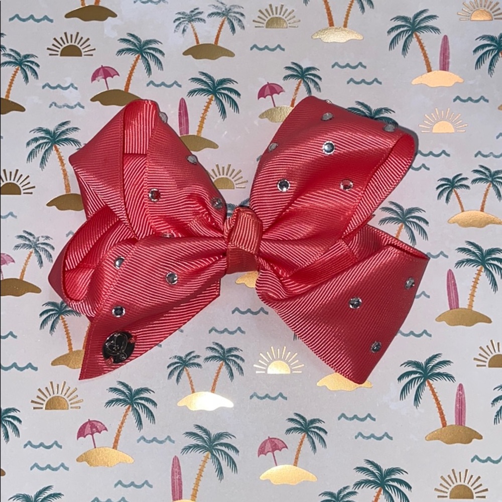 Small Pink Rhinestone Jojo Siwa Bow